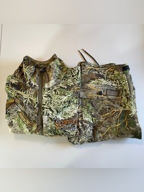 ScentLok Savanna EX Camo Hunting Pants Camo Hunting Zip Up Jacket Bundle M